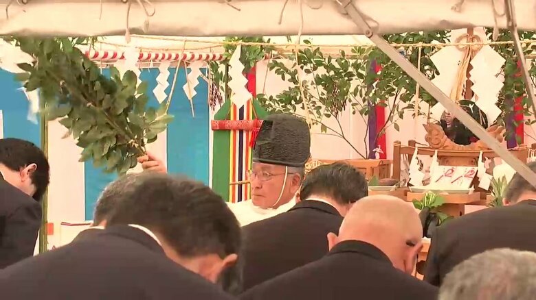 県南初の小中一貫義務教育学校「矢沢学園」安全祈願祭　義務教育学校の整備へ　岩手県花巻市｜FNNプライムオンライン