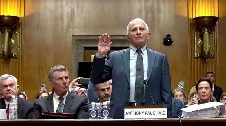 アメリカ上院委員会　ファウチ元所長の議会侮辱罪巡る決議を可決　公聴会で100回超の回答拒否｜FNNプライムオンライン