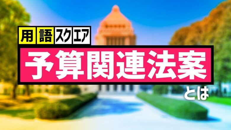 【用語スクエア】「予算関連法案」とは 予算の執行に必要な法律。関連法案が成立せず、かつてはガソリン価格の乱高下も｜FNNプライムオンライン