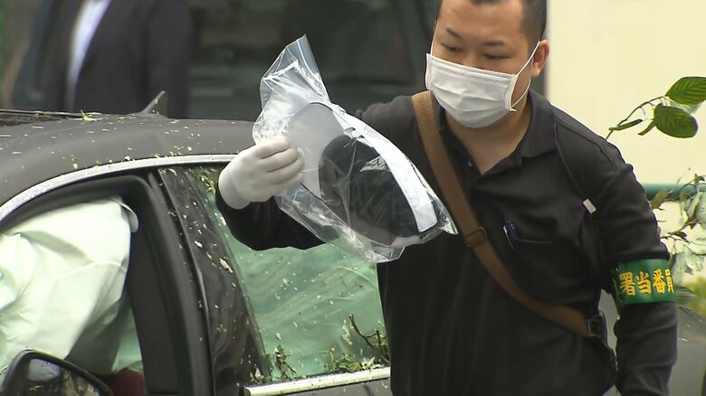 発生直後の現場の様子（東京・港区 2022年6月15日）