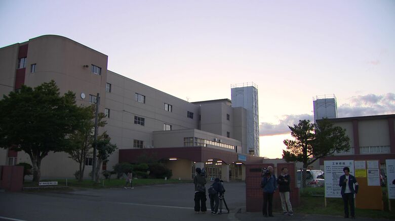 千歳市立北斗中学校では保護者説明会が