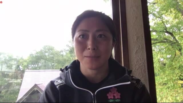 平野恵里子選手 W杯に向け海外留学へ 15人制ラグビー強化合宿に参加 <岩手県>