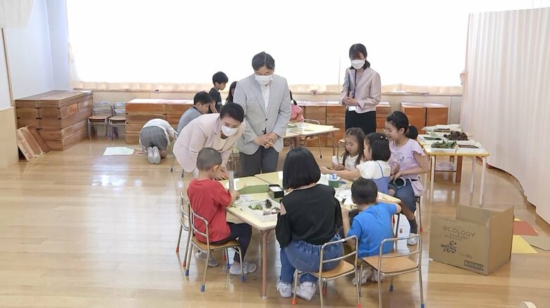 子ども達と触れあわれた　5月21日