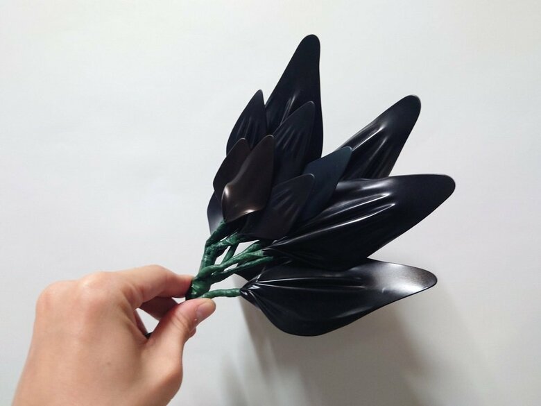 「八咫の影–安穏–」制作途中