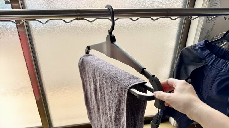 タオルは生地同士が触れないように（提供：せのお愛さん）