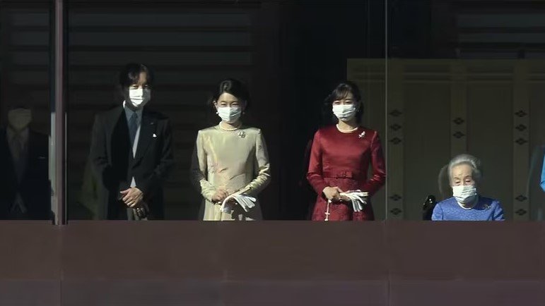 愛子さまが初めて参加した2023年の新年一般参賀