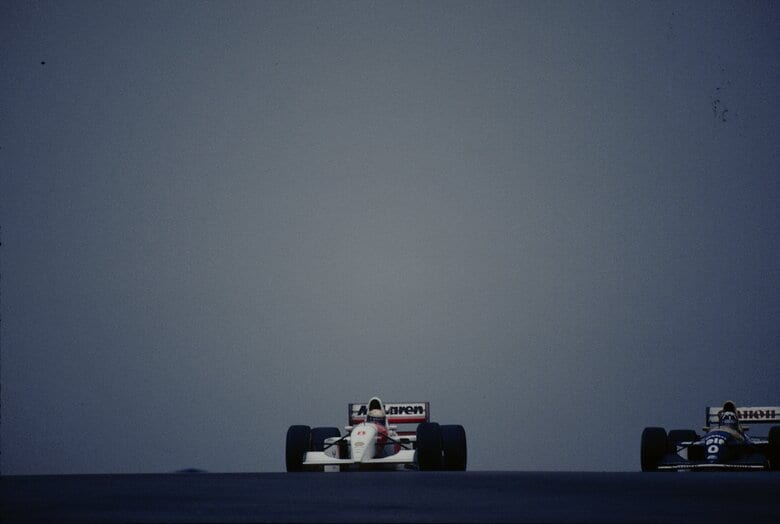 セナ・ベストレースのひとつ 1993年「雨のドニントン」