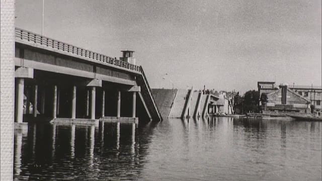「忘れてはいけない」新潟地震から60年…落橋した昭和大橋など当時の状況を映した写真展