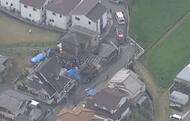 【速報】「建物が燃えている」東広島市で住宅全焼の火事　１０代から７０代の家族４人と連絡とれず