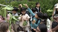 都心の「緑の遊び場」で“五感刺激”体験　住民と店舗連携し子育てへ