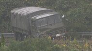 自衛隊の大型車両と正面衝突　軽自動車の男性死亡　宮城・利府町