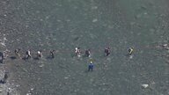 「こんなに歩くとは…」林道崩落で登山者ら“孤立”川など渡り170人が下山　27日も同様の対応へ　静岡市