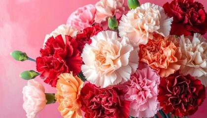 母の日に贈るカーネーションは「赤」が圧倒的！販売データから見る人気カラーランキング