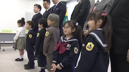 ピカピカの1年生に「黄色いワッペン」　“万が一”に備え傷害保険付き　大手保険会社が福井県内すべての新小学1年生5400人に贈呈