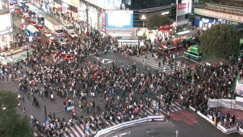 【中継】6年ぶりの“土曜日ハロウィーン”　渋谷は数百人規模の警察官を動員し厳戒態勢　交通規制や酒類販売自粛も