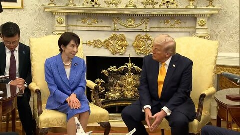 トランプ氏、日本のイラン対応“理解”　日米首脳会談