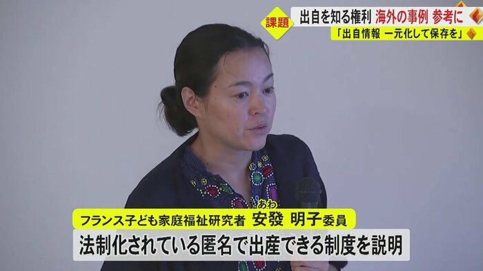フランス子ども家庭福祉研究者・安發明子委員