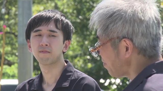 息子・汰一さん（左）と父・山田慎一さん（右）