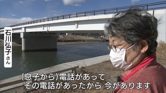 震災の地震直後の状況を振り返る石川弘子さん