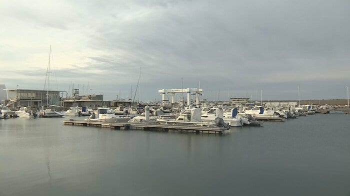 新湊マリーナ（9日　射水市）