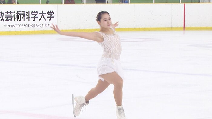 中四国九州選手権で優勝した三宅咲綺