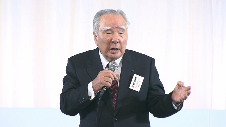 自動車大手スズキ・鈴木修さんにインド政府が国家勲章「パドマ・ビブシャン」授与　2024年12月に死去｜FNNプライムオンライン