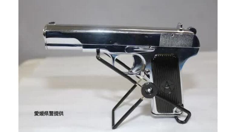 今治で自動車に拳銃隠し持つ「社会安全脅かす危険行為」暴力団幹部と共謀の男に有罪判決【愛媛】|FNNプライムオンライン