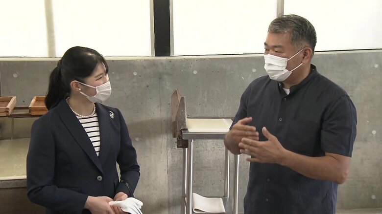 佐賀県を訪問された愛子さま