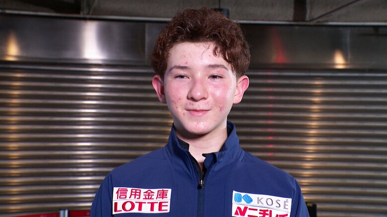 公式練習後「優勝」を宣言した中田