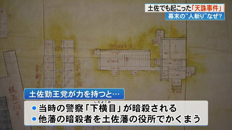 建物の図などの史料も残っており、当時の様子がうかがえる