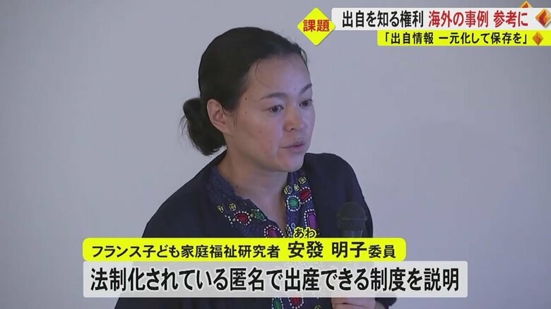 フランス子ども家庭福祉研究者・安發明子委員