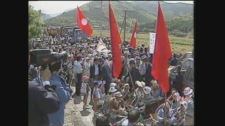 1982年　長崎県が県警機動隊を導入して行った強制測量