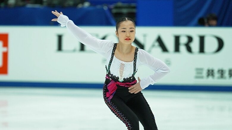 初めてトリプルアクセルを組み込んだショート（2023年全日本）