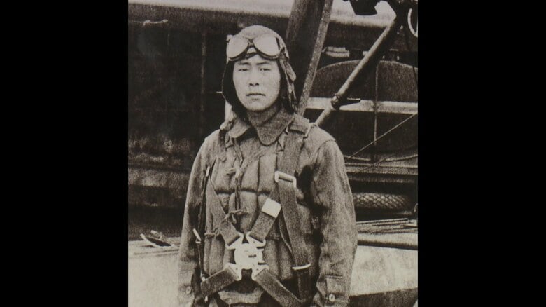 敷島隊の1人　中野磐雄少尉