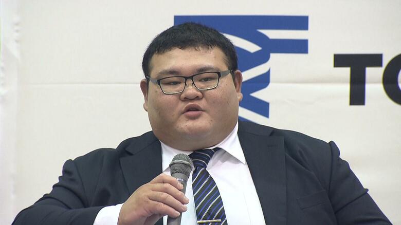 柔道の強豪・東海大学から初の角界入りとなった岡田綾太郎選手