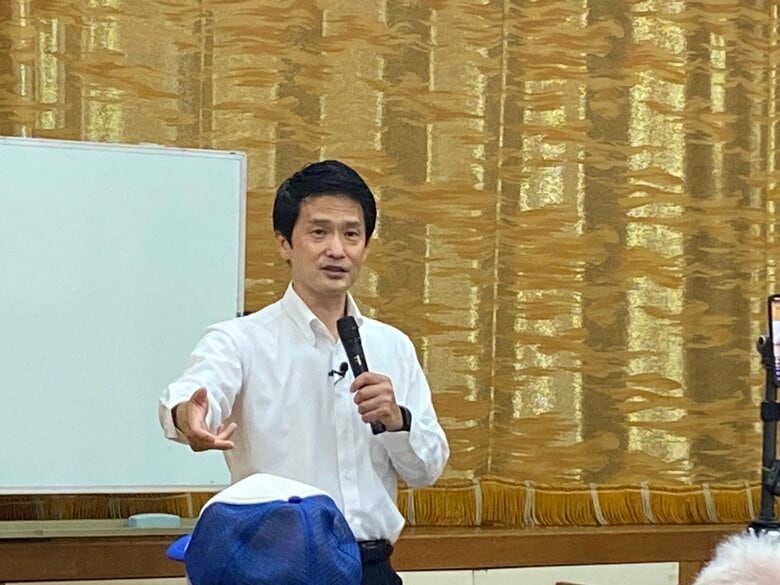 小川氏は野党連携か自民との協調かが岐路になると指摘した