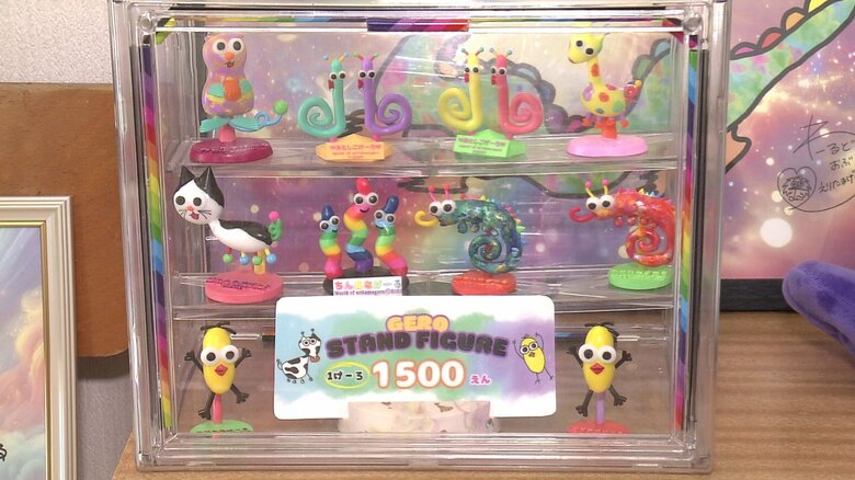 イベントで販売されるオリジナルグッズの一部