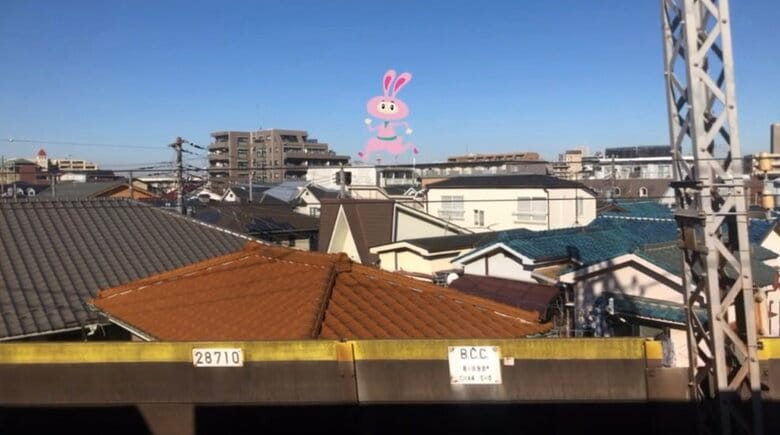 うさぎ忍者が走る方向は任意で変更が可能