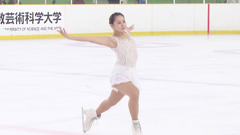 中四国九州選手権で優勝した三宅咲綺