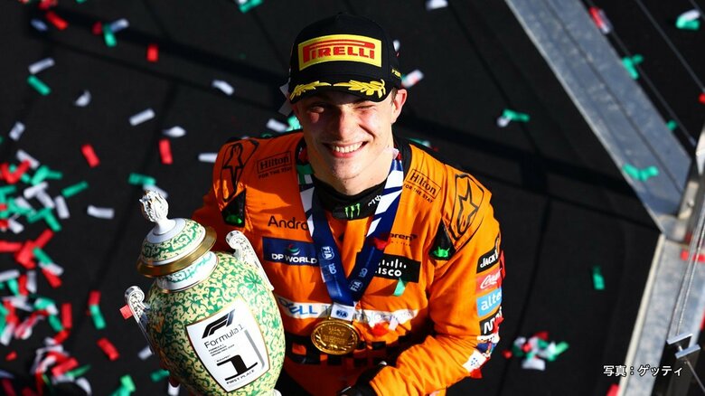 ハンガリーグランプリで初優勝（2024年7月）
