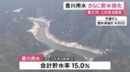 貯水率が平年の4分の1以下…愛知県東三河地方に水を供給する豊川用水で今冬4回目の節水強化 県が対策呼びかけ