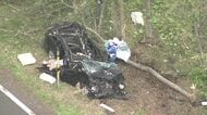 【速報】新千歳空港IC付近で乗用車が“立ち木に衝突”乗用車が大破し男女2人が搬送＿男性1人は心肺停止の重体・同乗の女性も大けが…共に60代くらいとみられ身元の確認急ぐ〈北海道苫小牧市〉