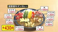 「高くて手が出ない」“カレーライス1食 ”が最高値更新　スーパ…