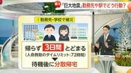 【解説】南海トラフ「巨大地震」発生確率“80%程度”に引き上げ…勤務先や駅でどう行動する？「3日間」待機が推奨される理由とは