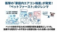【「ペットの暑さ対策」に関する調査】ペット部屋の24時間冷房稼働は人間部屋の2.5倍。「家庭内エアコン格差」が発覚！