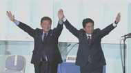 【速報】安倍首相が3選553票 石破元幹事長は254票