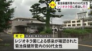 レジオネラ菌感染で90代の女性が死亡【熊本】