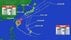 【台風情報】ダブル台風　最新の進路予想　台風7号は27日に西日本から…