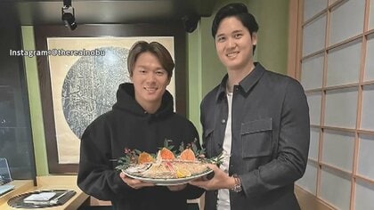 【独自】大谷翔平“企画”のビバリーヒルズ食事会　山本由伸と寿司や肉を堪能…おかわりした好物とは？　移籍祝いの特別コース“3万6000円”
