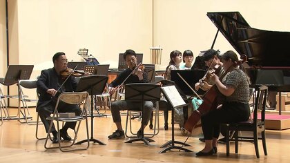 日中韓の若手音楽家が東京藝大の指揮者から指導を受ける「公開セミナー」18日に雲仙で演奏会